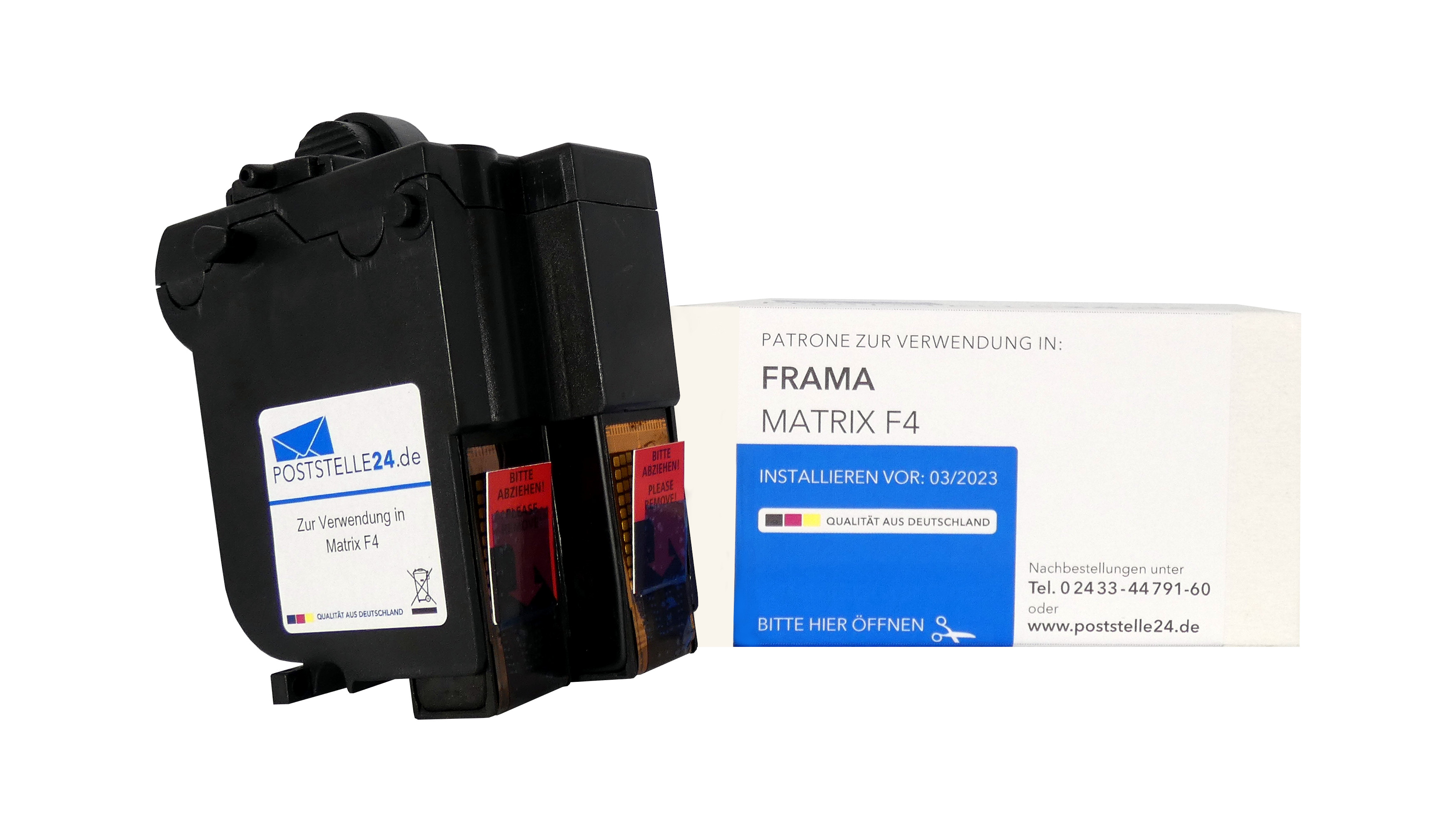 remanufactured cartridge for use in Frama Matrix F4