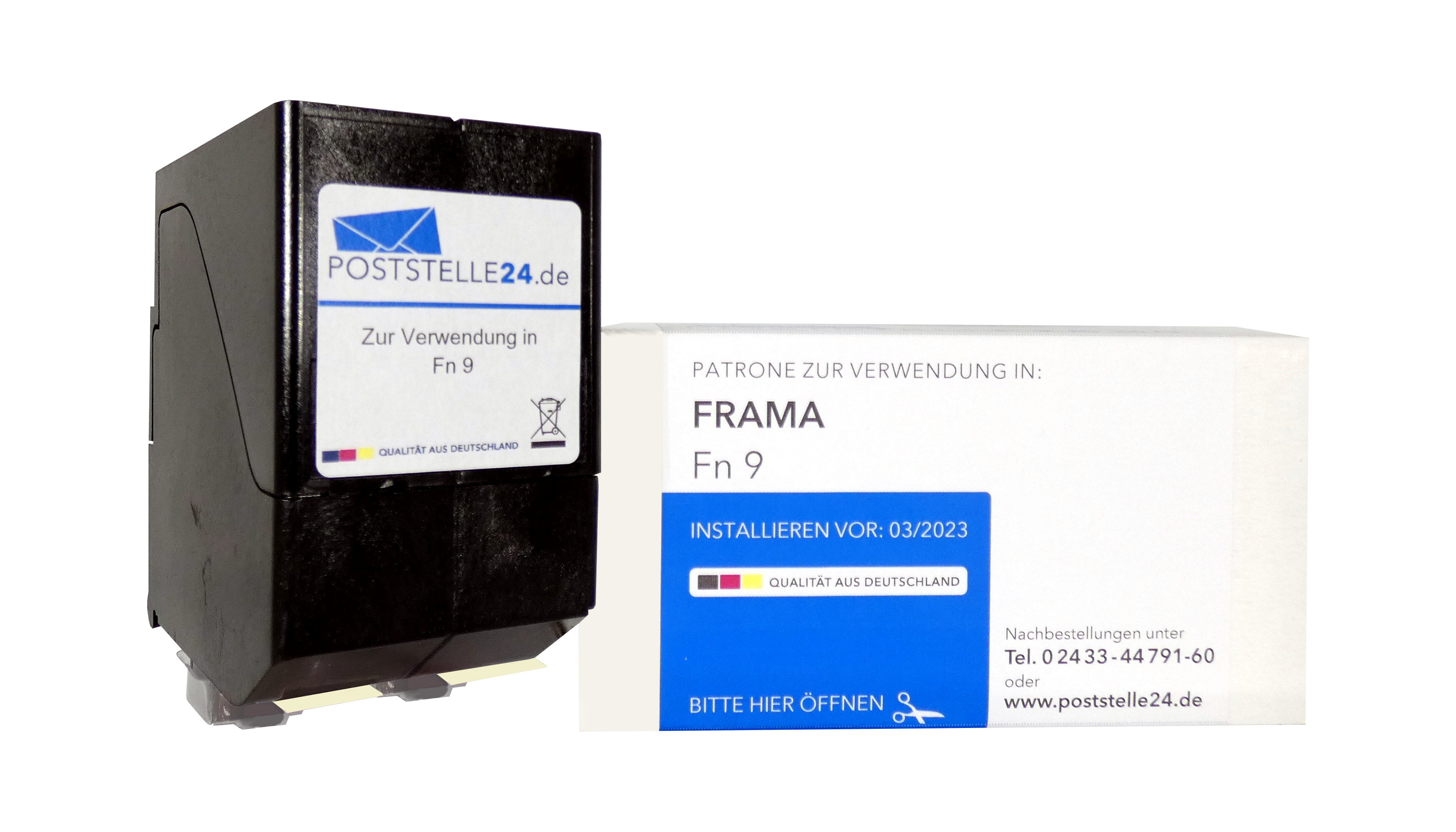 remanufactured cartridge for use in Frama Fn Series 9