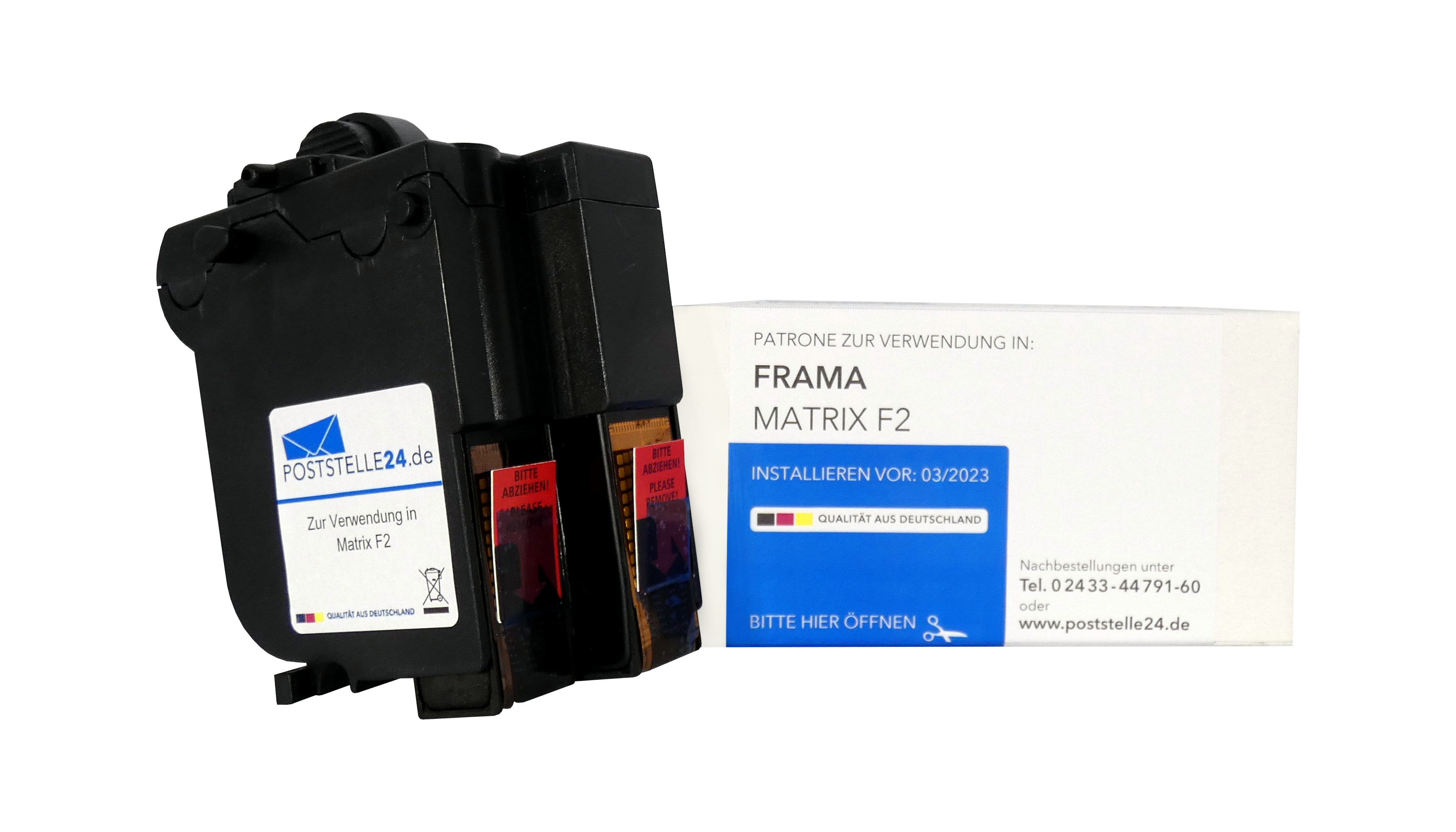 remanufactured cartridge for use in Frama Matrix F2